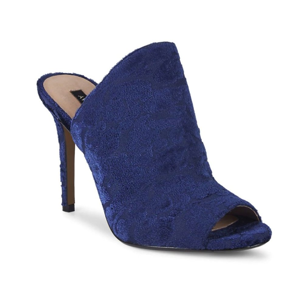 Saks Off 5th, AVA & AIDEN Velvet Stiletto Sandals